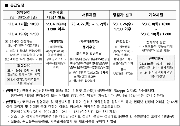 공급일정