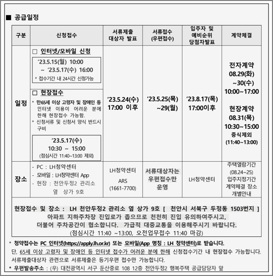 공급일정