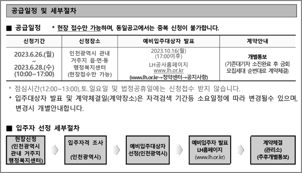 청약일정